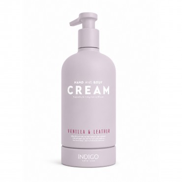 VANILLA & LEATHER ROKU UN ĶERMEŅA KRĒMS - 370ML