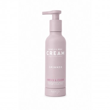 VANILLA AND LEATHER SHIMMER ROKU UN ĶERMEŅA KRĒMS - 140 ML
