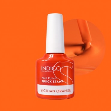 SICILIAN ORANGE NAGU LAKA STEMPINGĀM - 7 ML
