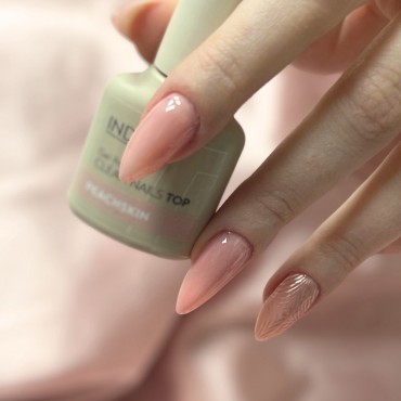 PEACHSKIN CLEAN NAILS KRĀSAINAIS TOPS - 7 ML