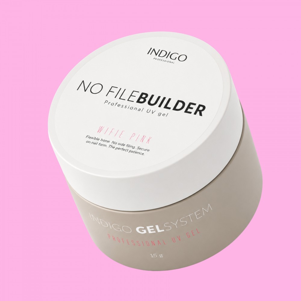 WIFIE PINK NO FILE BUILDER GEL - 50 G WIFIE PINK NO FILE BUILDER GEL - 50 G
