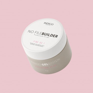 PINK NO. 1 NO FILE BUILDER GĒLS - 15 G