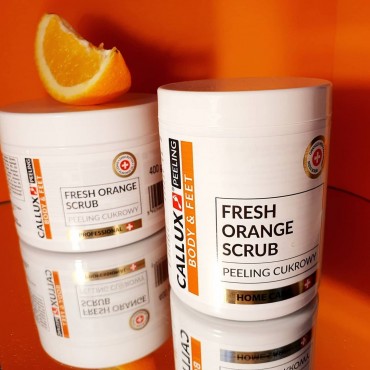 CALLUX ĶERMEŅA UN KĀJU SKRUBIS - FRESH ORANGE 250G