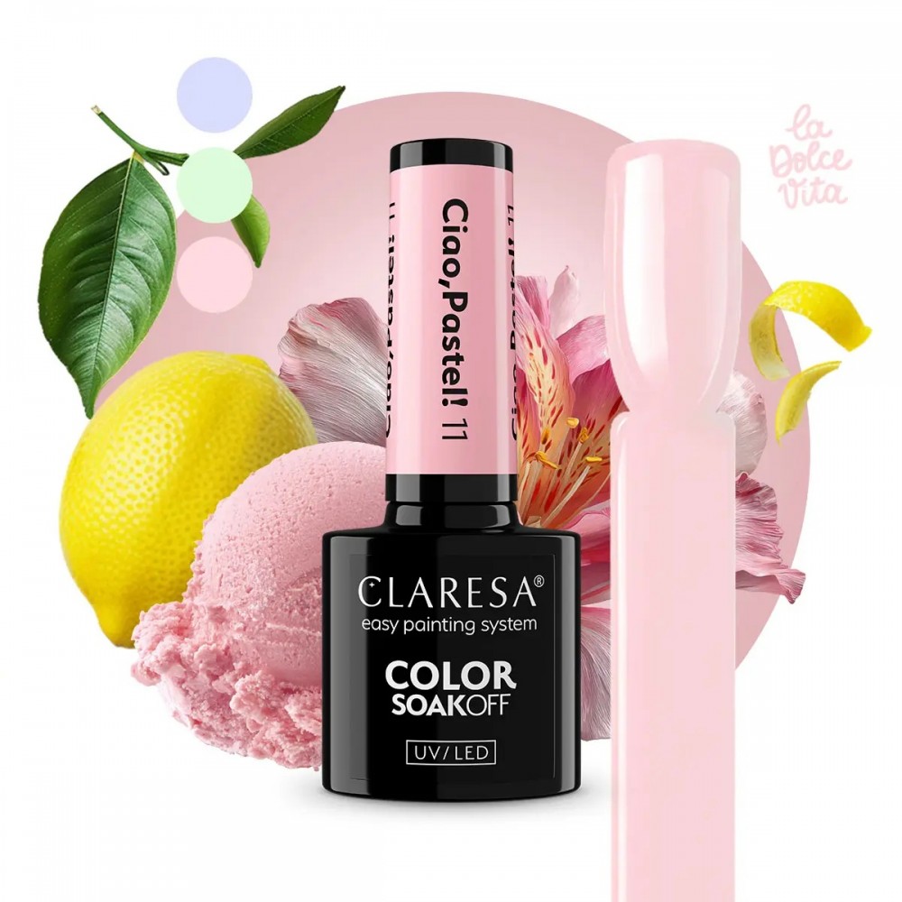 CLARESA CIAO PASTEL 11 GĒL LAKA - 5 G