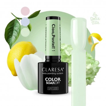CLARESA CIAO PASTEL 1 GĒL LAKA - 5 G