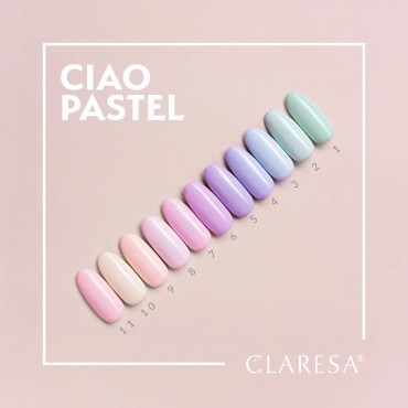 CLARESA CIAO PASTEL 8 GĒL LAKA - 5 G