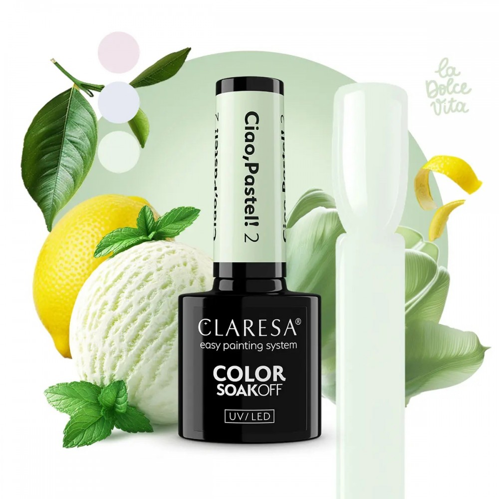 CLARESA CIAO PASTEL 2 GĒL LAKA - 5 G