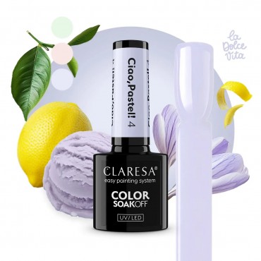 CLARESA CIAO PASTEL 4 GĒL LAKA - 5 G