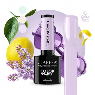 CLARESA CIAO PASTEL 5 GĒL LAKA - 5 G