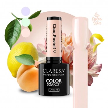 CLARESA CIAO PASTEL 9 GĒL LAKA - 5 G