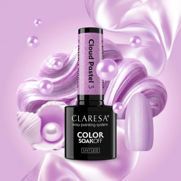 CLARESA CLOUD PASTEL 3 GĒL LAKA - 5 G