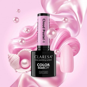 CLARESA CLOUD PASTEL 4 GĒL LAKA - 5 G