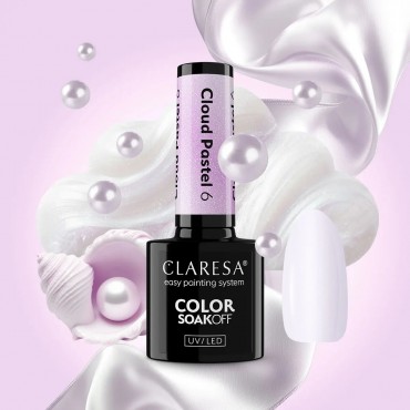 CLARESA CLOUD PASTEL 6 GĒL LAKA - 5 G