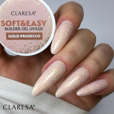 CLARESA SOFT&EASY BUILDER GEL GOLD PROSECCO - 12 G