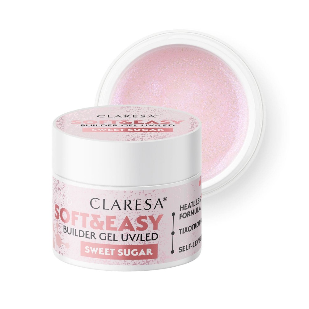 CLARESA SOFT&EASY BUILDER GEL SWEET SUGAR - 45 G