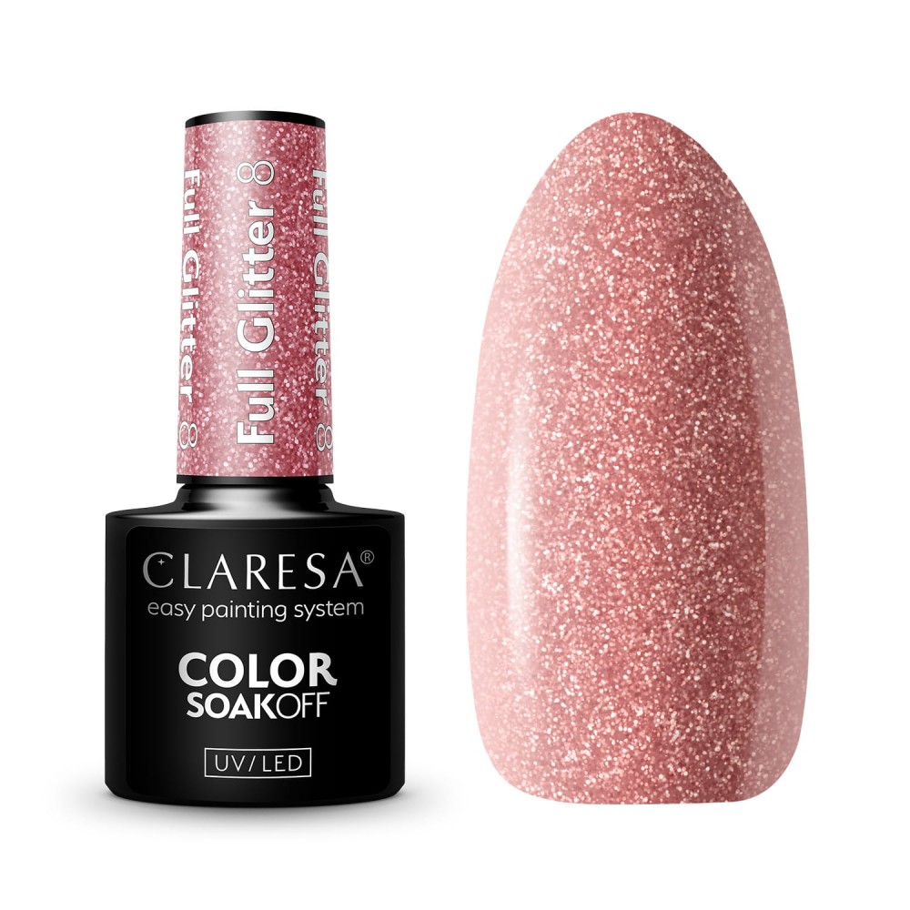 CLARESA FULL GLITTER 8 - 5 G