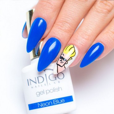 NEON BLUE  GEL POLISH - 7 ML