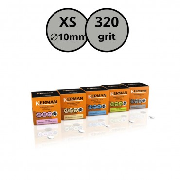 KERMAN MAINMIE FAILI PODODISKAM XS  (Ø10 MM) - 320 GRIT (50 GAB)