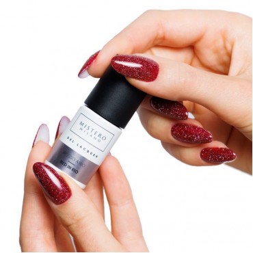 1327 REFLECTIVE RED IN RIO GEL POLISH 7ML
