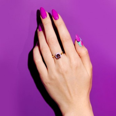 1351 UNTAMED VIOLET GEL POLISH 7ML