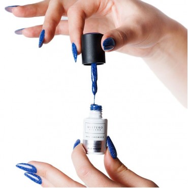 1395 REFLECTIVE BLUE SHAKER GEL POLISH 7ML
