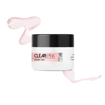 MISTERO MILANO BUILDER GEL CLEAR PINK - 15 ML