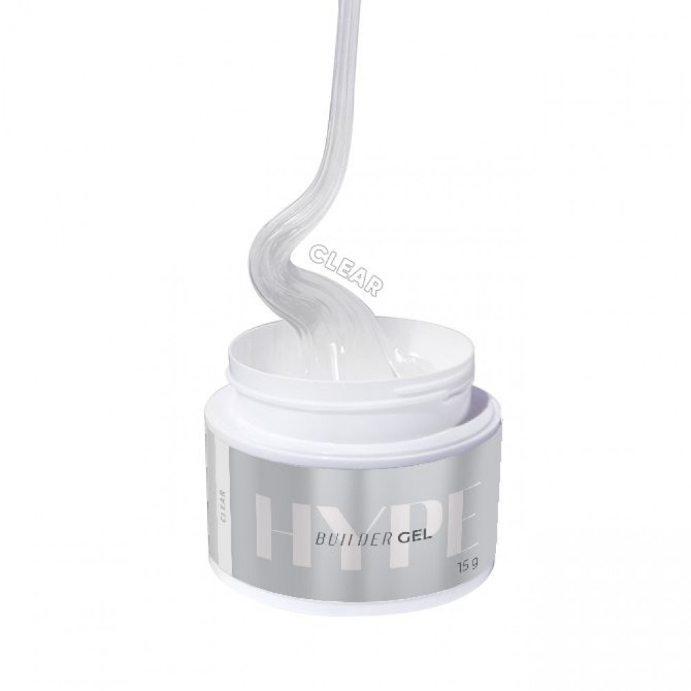 MISTERO MILANO BUILDER GEL HYPE CLEAR - 15 ML MISTERO MILANO BUILDER GEL HYPE CLEAR - 15 ML