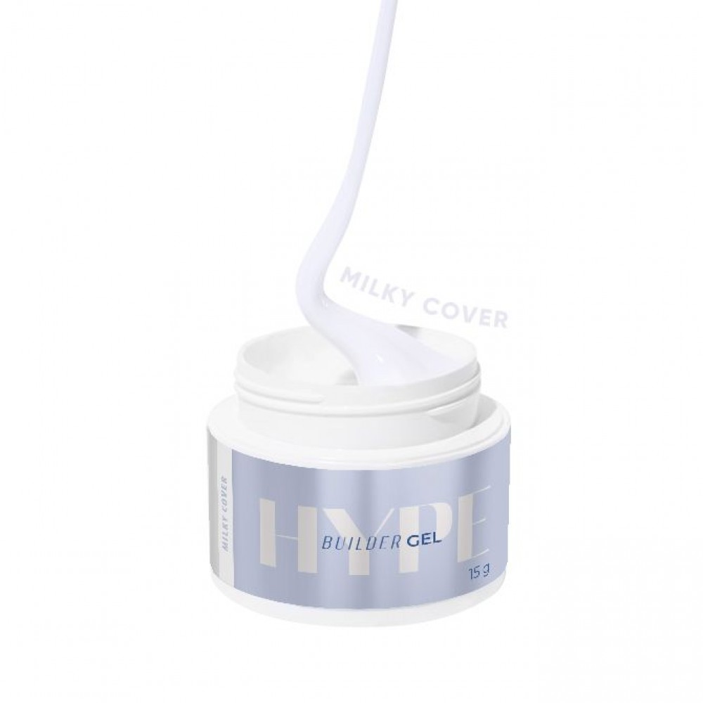 MISTERO MILANO BUILDER GEL HYPE MILKY COVER - 15 ML MISTERO MILANO BUILDER GEL HYPE MILKY COVER - 15 ML