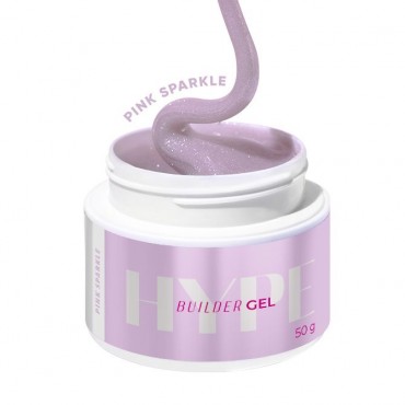 MISTERO MILANO BUILDER GEL HYPE PINK SPARKLE - 50 ML