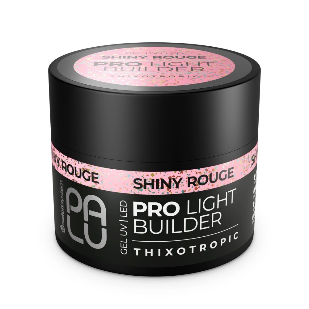 PALU PRO LIGHT BUILDER GEL SHINY ROUGE - 45 G PALU PRO LIGHT BUILDER GEL SHINY ROUGE - 45 G