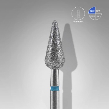 STALEKS PRO DIMANTA UZGALIS ZILAIS BUMBIERIS 5 MM - 1 GAB