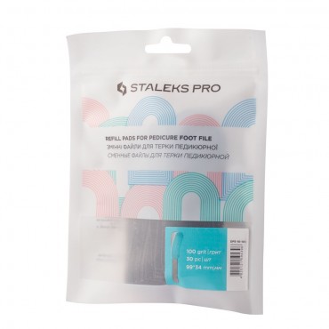 STALEKS PRO LĪMEJAMIE FAILI PEDIKĪRA VĪLEI 99*34 - 100 GRIT (30 GAB)