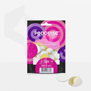 STALEKS PRO MAINĀMIE FAILI UZ MĪKSTA PAMATA PODODISKAM L - 320 GRID (50 GAB)