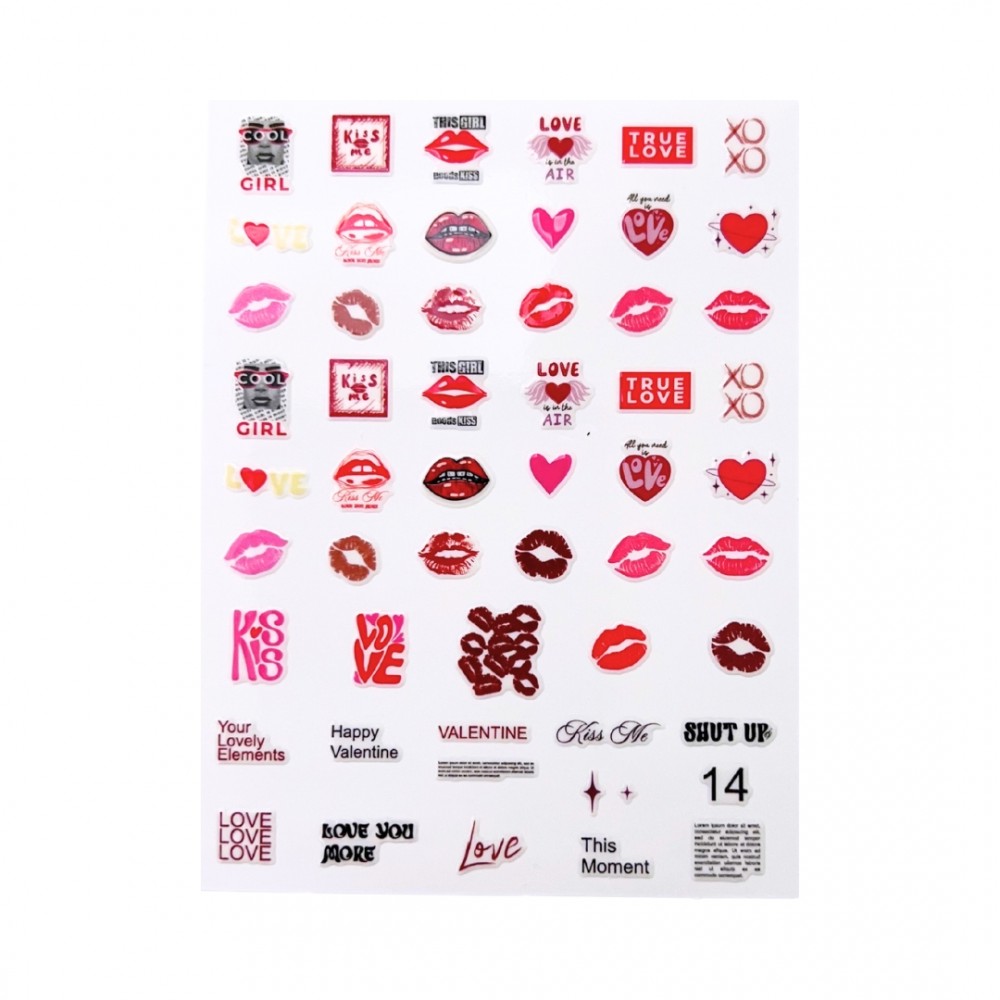 INDIGO NAGU UZLĪMES LOVE 03