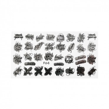 NAGU SLAIDERIS FD-6 (NR58) (SUDRABS)