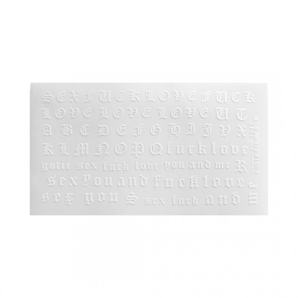 NAIL STICKER SW0047 (NR56)