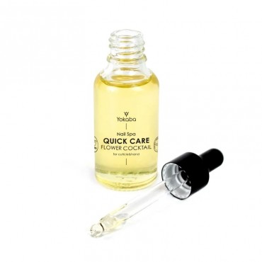 CUTICLE OIL - QUICK CARE FLOWER COCTAIL YOKABA - 30 ML